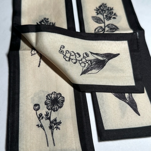 Two Thin Scarves / Hair Bands / Scarves - #1207 - Picture 2 of 5